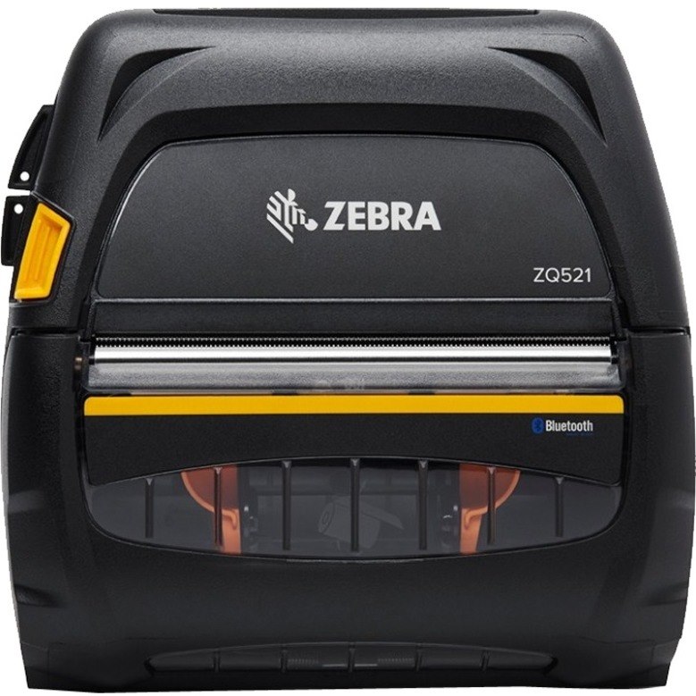 Zebra ZQ521 Mobile Direct Thermal Printer - Monochrome - Label/Receipt Print - USB - Bluetooth - Near Field Communication (NFC)