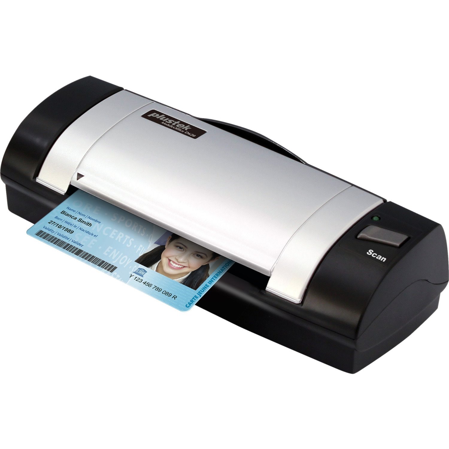 Plustek MobileOffice D620 Handheld Scanner - 600 dpi Optical