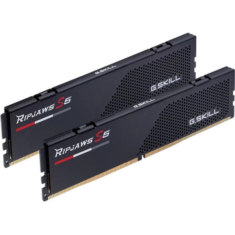 G.SKILL Ripjaws S5 RAM Module for Motherboard, Desktop PC - 32 GB (2 x 16GB) - DDR5-6000/PC5-48000 DDR5 SDRAM - 6000 MHz - CL30 - 1.35 V