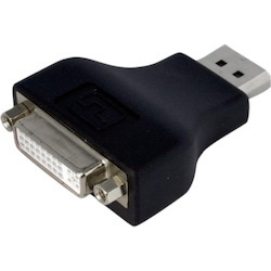 StarTech.com Compact DisplayPort to DVI Adapter, DP 1.2 to DVI-D Adapter/Video Converter 1080p, DP to DVI Monitor, Latching DP Connector
