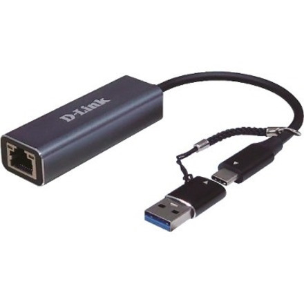 D-Link 2.5Gigabit Ethernet Adapter for Desktop Computer/Notebook - 2.5GBase-T