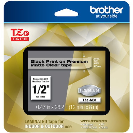 Brother TZe Premium TZe-M31 Label Tape