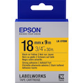 Epson LabelWorks LK-5YBW Label Tape