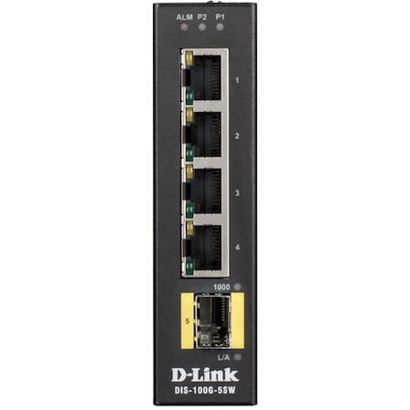 D-Link DIS-100G DIS-100G-5SW 4 Ports Ethernet Switch