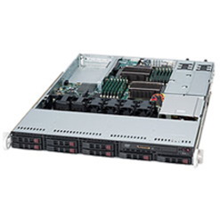 Supermicro SuperServer 1026T-TF Barebone System - 1U Rack-mountable - Socket B LGA-1366 - 2 x Processor Support