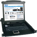 Tripp Lite by Eaton NetDirector 8-Port 1U Rack-Mount Console KVM Switch with 17-in. LCD