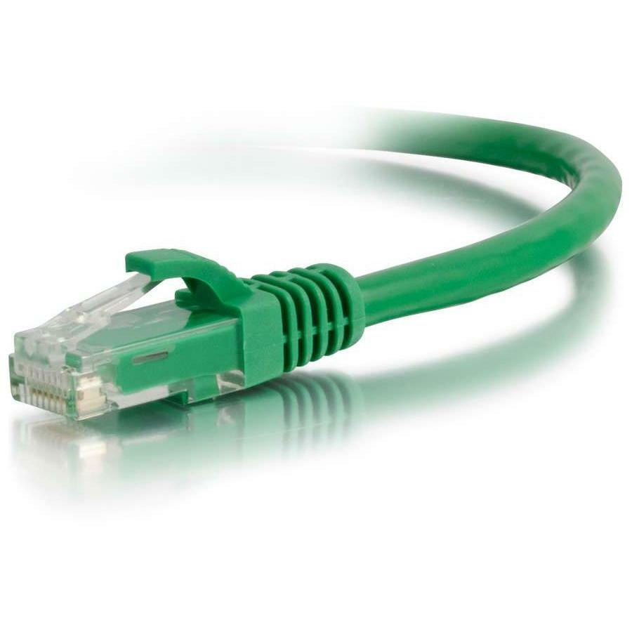 C2G-100ft Cat5e Snagless Unshielded (UTP) Network Patch Cable - Green