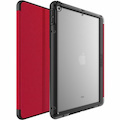 OtterBox Symmetry Series Folio Carrying Case (Folio) Apple iPad (7th Generation), iPad (8th Generation), iPad (9th Generation) Tablet, Apple Pencil - Ruby Sky (Red)