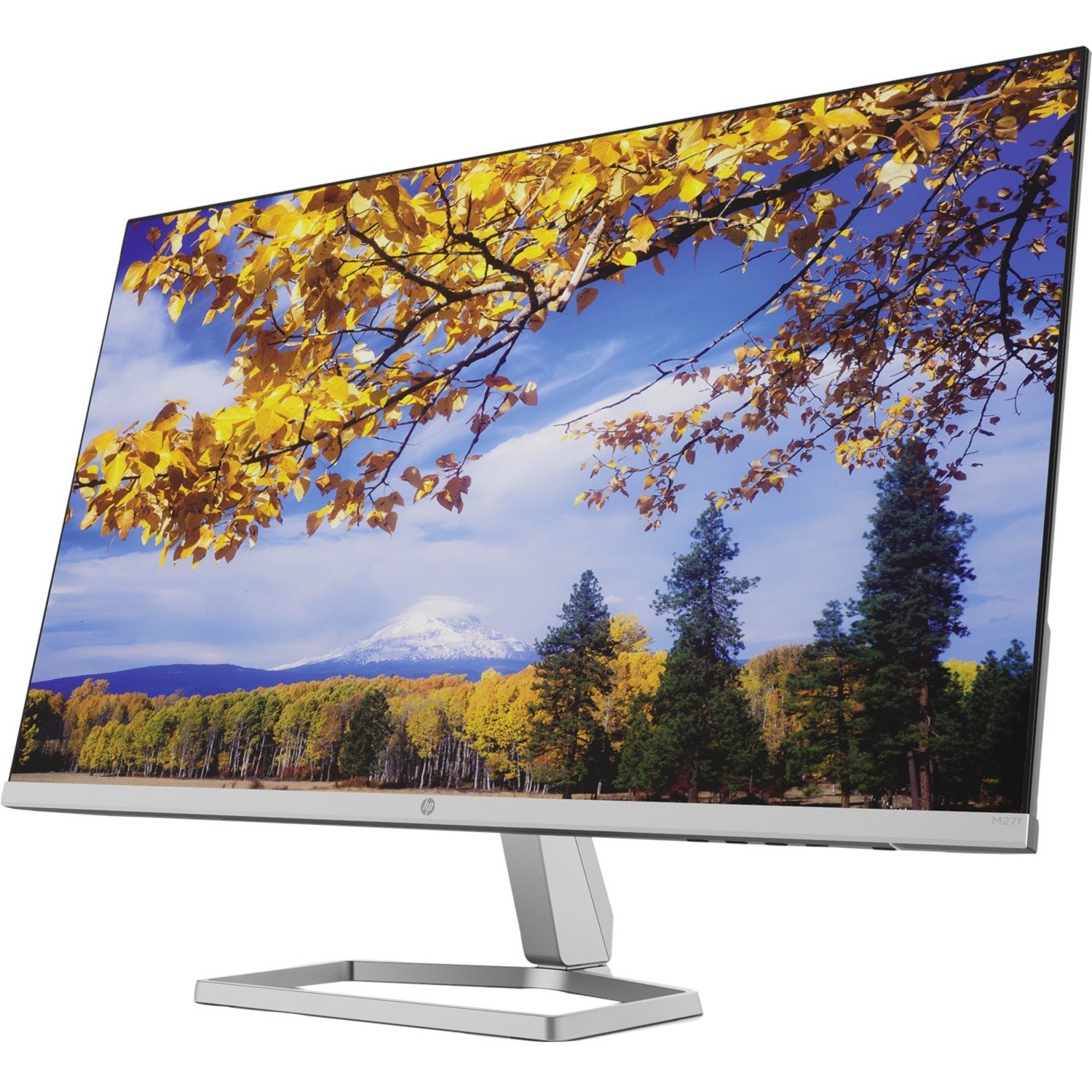 HP M27f 27" Class Full HD LCD Monitor - 16:9 - Matte Silver