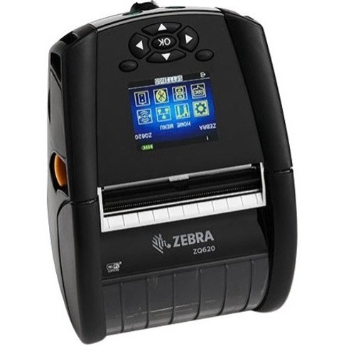 Zebra ZQ620 Mobile Direct Thermal Printer - Monochrome - Portable - Receipt Print - Bluetooth - Wireless LAN