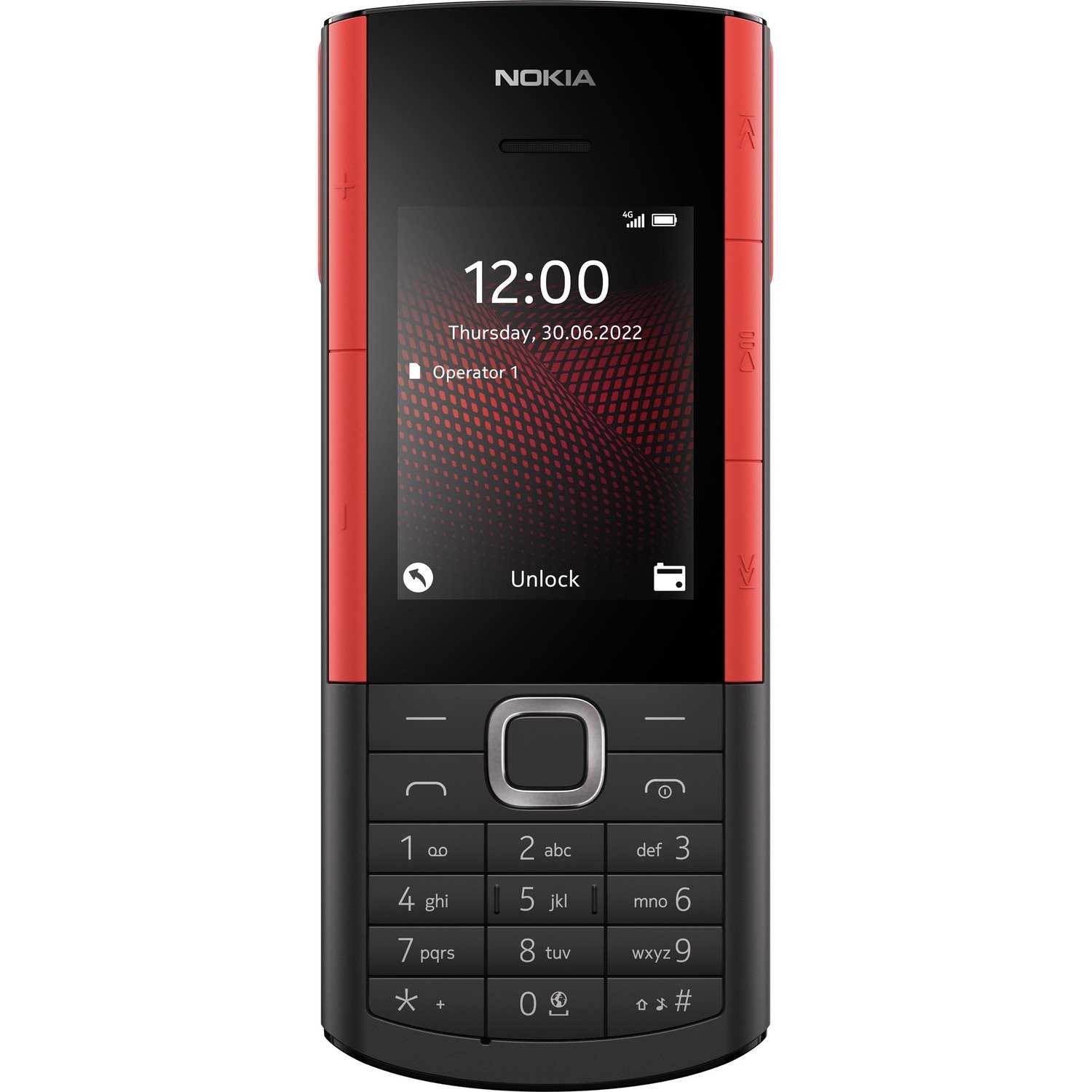 Nokia 128 MB Feature Phone - 6.1 cm (2.4") TFT LCD QVGA 240 x 320 - Cortex A71 GHz - 48 MB RAM - Series 30+ - 4G - Black