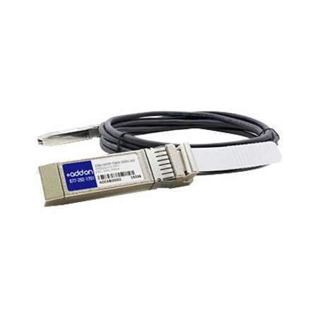 Brocade (Formerly) 10G-SFPP-TWX-1001 Compatible TAA Compliant 10GBase-CU SFP+ to SFP+ Direct Attach Cable (Active Twinax, 10m)