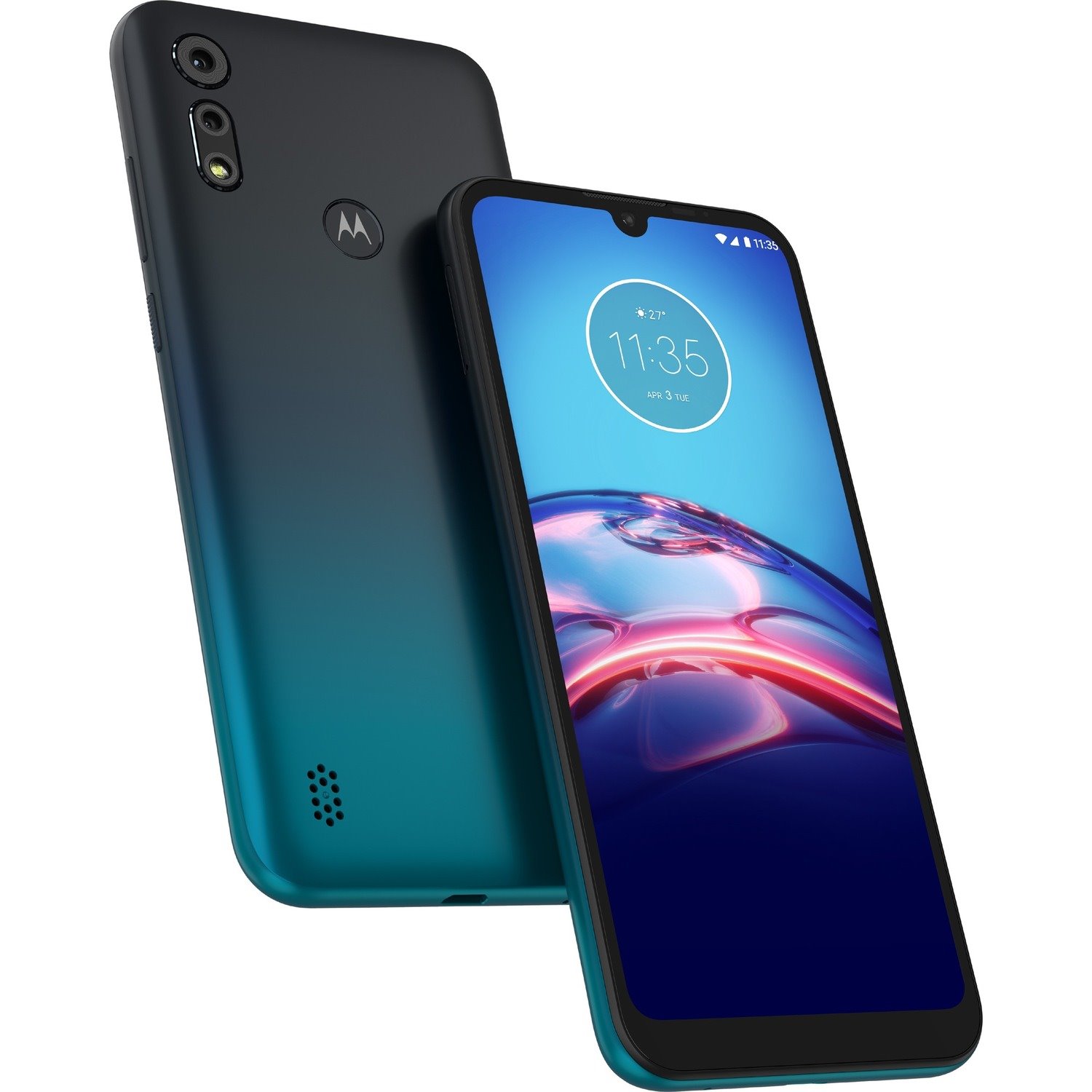 Motorola moto e6s 32 GB Smartphone - 15.5 cm (6.1") Active Matrix TFT LCD HD+ 720 x 1560 - Cortex A53Octa-core (8 Core) 2 GHz - 2 GB RAM - Android 9.0 Pie - 4G - Peacock Blue