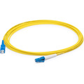 AddOn 20m LC (Male) to SC (Male) Yellow OS2 Simplex Fiber OFNR (Riser-Rated) Patch Cable