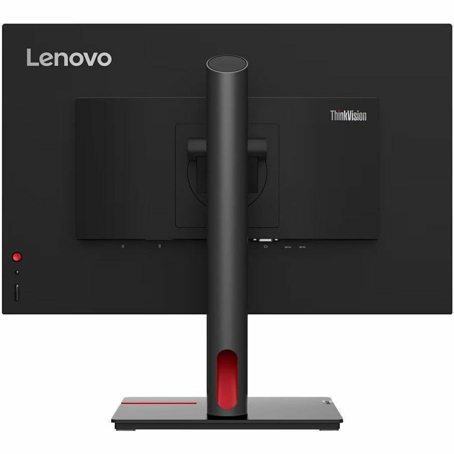 Lenovo ThinkVision T24d-30 24" Class Webcam WUXGA LED Monitor - 16:10 - Raven Black