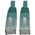 Eaton Tripp Lite Series Cat6 Gigabit Molded (UTP) Ethernet Cable (RJ45 M/M), PoE, Green, 35 ft. (10.67 m)