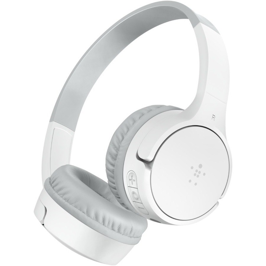 Belkin SOUNDFORM Mini Wired/Wireless On-ear, Over-the-head, Over-the-ear Stereo Headset - White