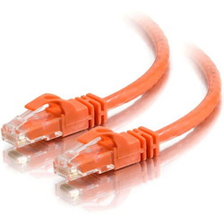 C2G-10ft Cat6 Snagless Crossover Unshielded (UTP) Network Patch Cable - Orange