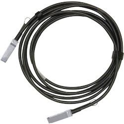 Mellanox Passive Copper Cable, ETH 100GbE, 100Gb/s, QSFP28, 0.5m, Black, 30AWG, CA-N