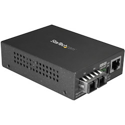 StarTech.com Gigabit Ethernet to SC Fiber Media Converter - 1000Base-SX - Multimode 550 m