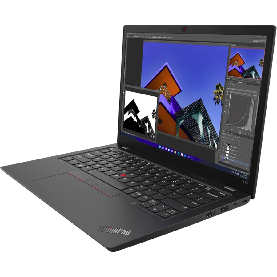 Lenovo ThinkPad L13 Gen 3 21B3000LUK 33.8 cm (13.3") Notebook - WUXGA - 1920 x 1200 - Intel Core i7 12th Gen i7-1255U - 16 GB Total RAM - 512 GB SSD