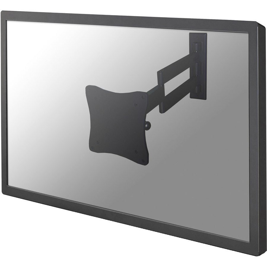 Newstar TV/Monitor Wall Mount (Full Motion) for 10"-27" Screen - Black