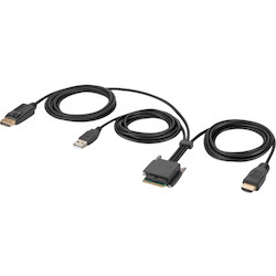 Belkin Modular HDMI and DP Dual Head Host Cable 6 Feet