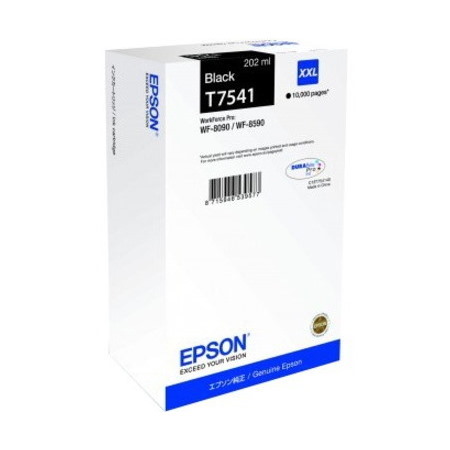 Epson DURABrite T7541 Original Inkjet Ink Cartridge - Black - 1 Pack