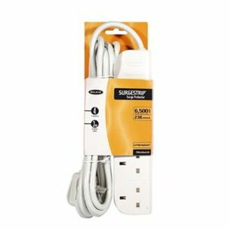 Belkin SurgeStrip F9E400UK3M Surge Suppressor/Protector