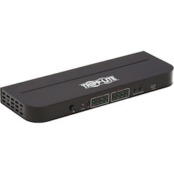Tripp Lite by Eaton 4x2 HDMI Matrix Switch/Splitter with Audio Extractor - 4K 60 Hz IR Control HDCP 2.2 4:4:4
