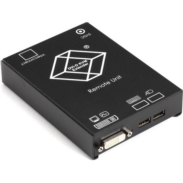 Black Box ServSwitch Single DVI CATx KVM Extender, USB, Receiver