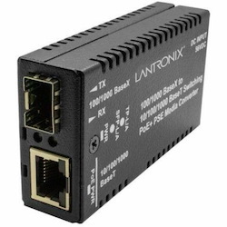 Lantronix M/GE-PSW-PSE-01 Transceiver/Media Converter
