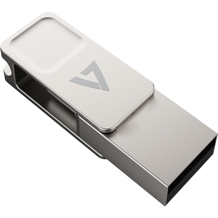 V7 Type C Dual-Purpose Flash Drive USB-A 3.2 64GB