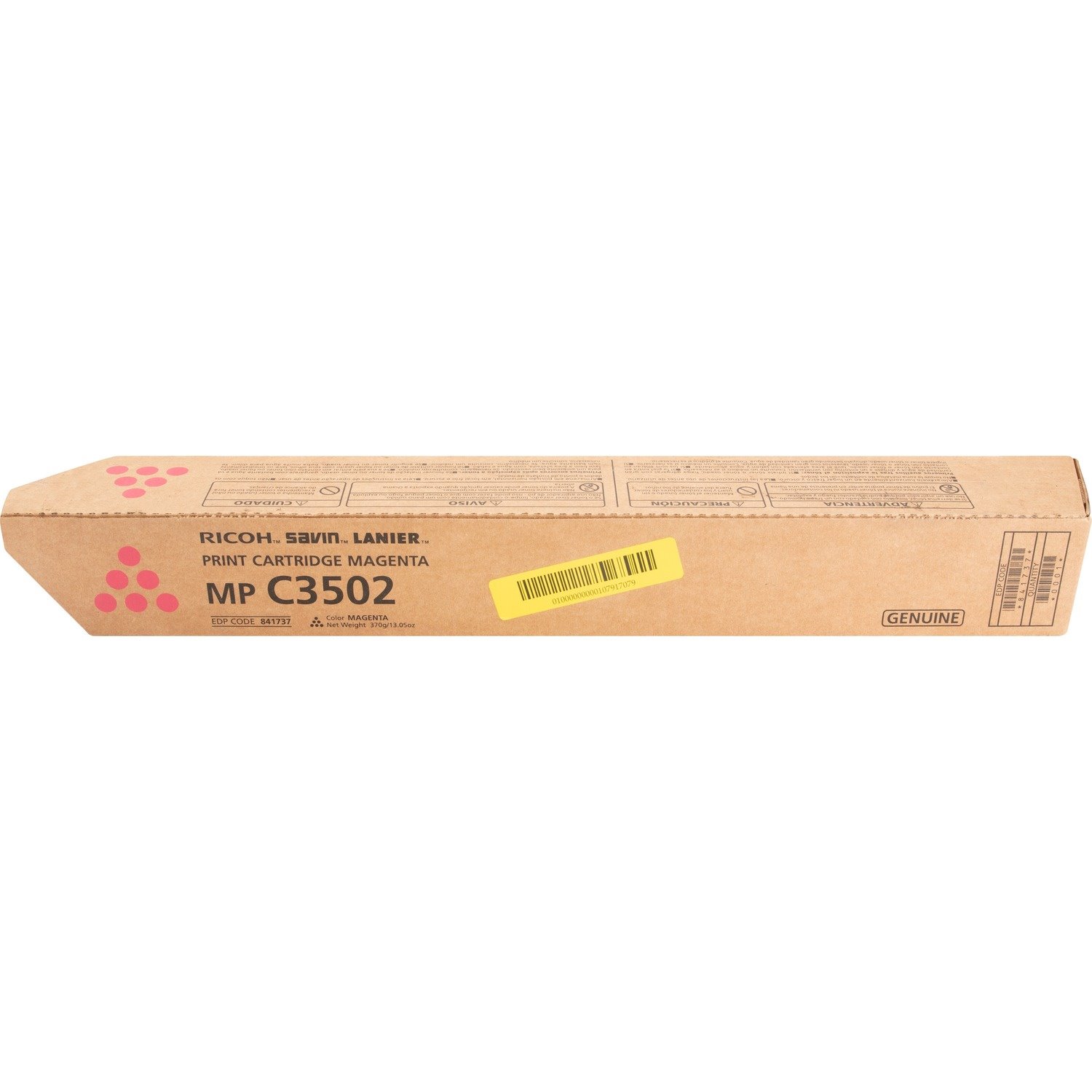 Ricoh Original Laser Toner Cartridge - Magenta - 1 Each