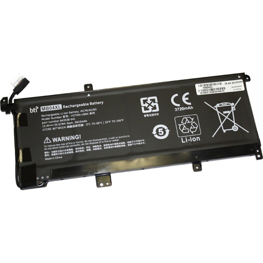 BTI MB04XL-BTI 15.4V 55.67WHR LI-ION BATTERY