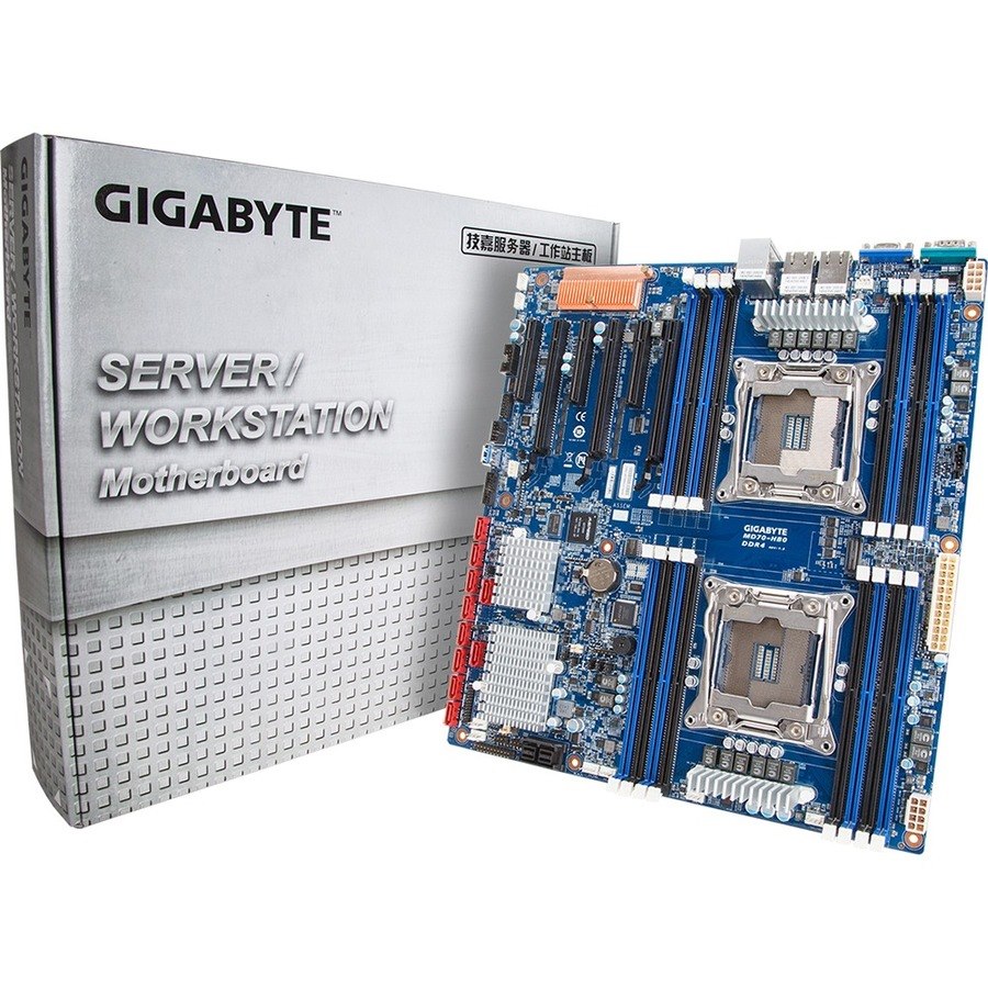 Gigabyte MD70-HB0 Server Motherboard - Intel C612 Chipset - Socket LGA 2011-v3 - Extended ATX