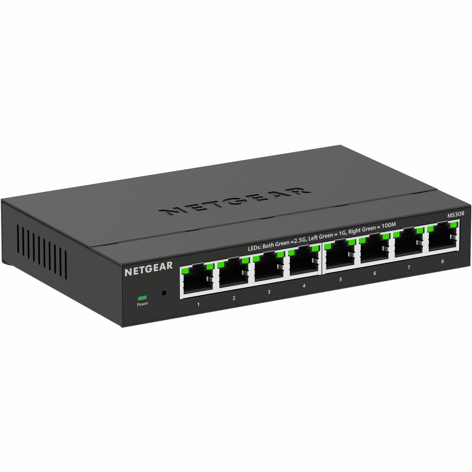 Netgear MS308 8 Ports Ethernet Switch - Gigabit Ethernet - 2.5GBase-T