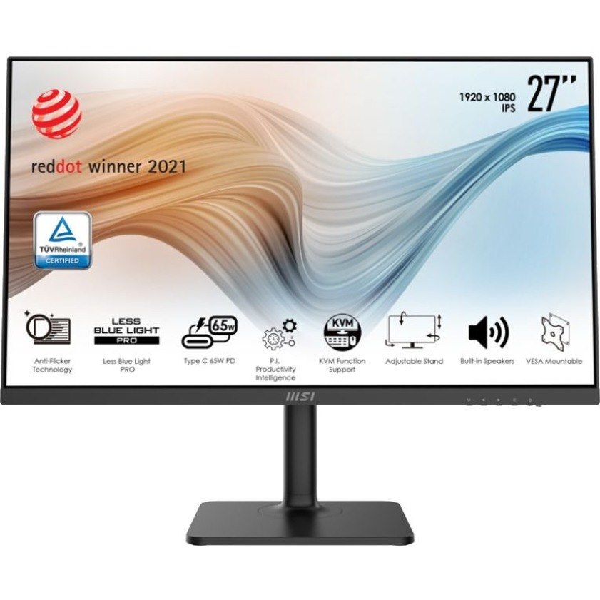 MSI Modern MD272P 27" Class Full HD LCD Monitor - 16:9