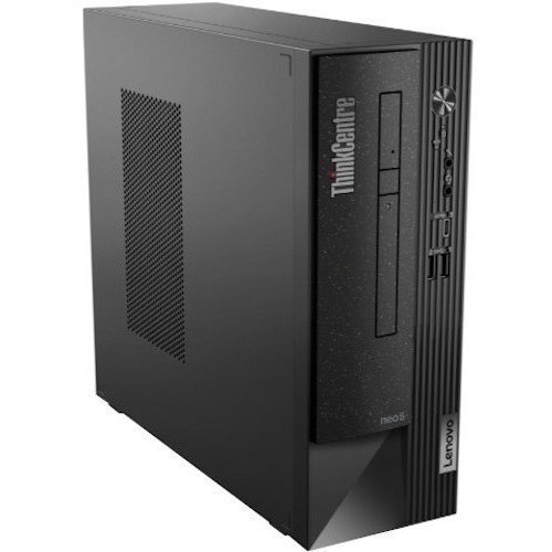 Lenovo ThinkCentre Neo 50s 11SX000PUK Desktop Computer - Intel Core i3 12th Gen i3-12100 - 8 GB - 256 GB SSD - Small Form Factor - Black