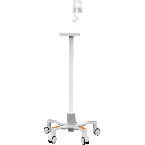 CTA Digital Medical VESA Compatible Articulating Arm Rolling Floor Stand