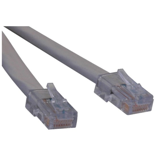 Eaton Tripp Lite Series T1 Shielded RJ48C Crossover Cable (RJ45 M/M), 7 ft. (2.13 m) TAA