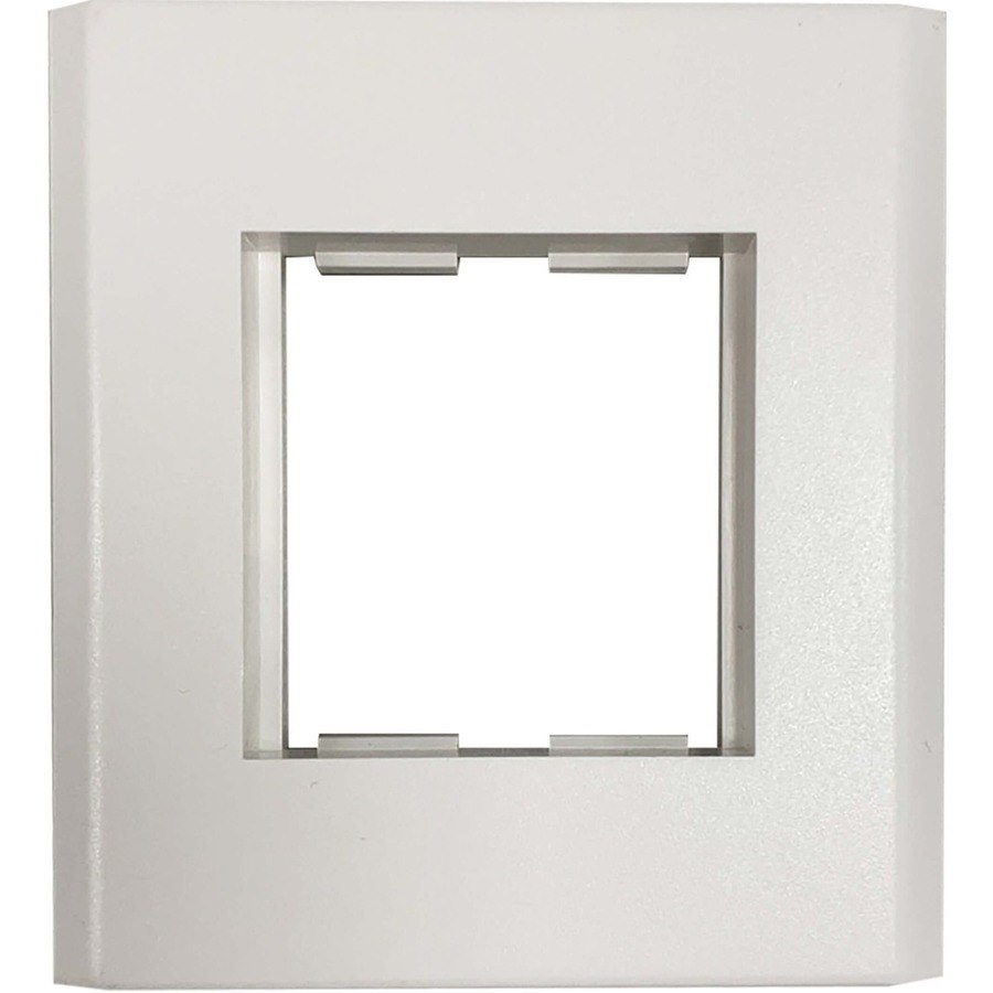 Eaton Tripp Lite Series Single-Gang French-Style Gang Frame, White, TAA