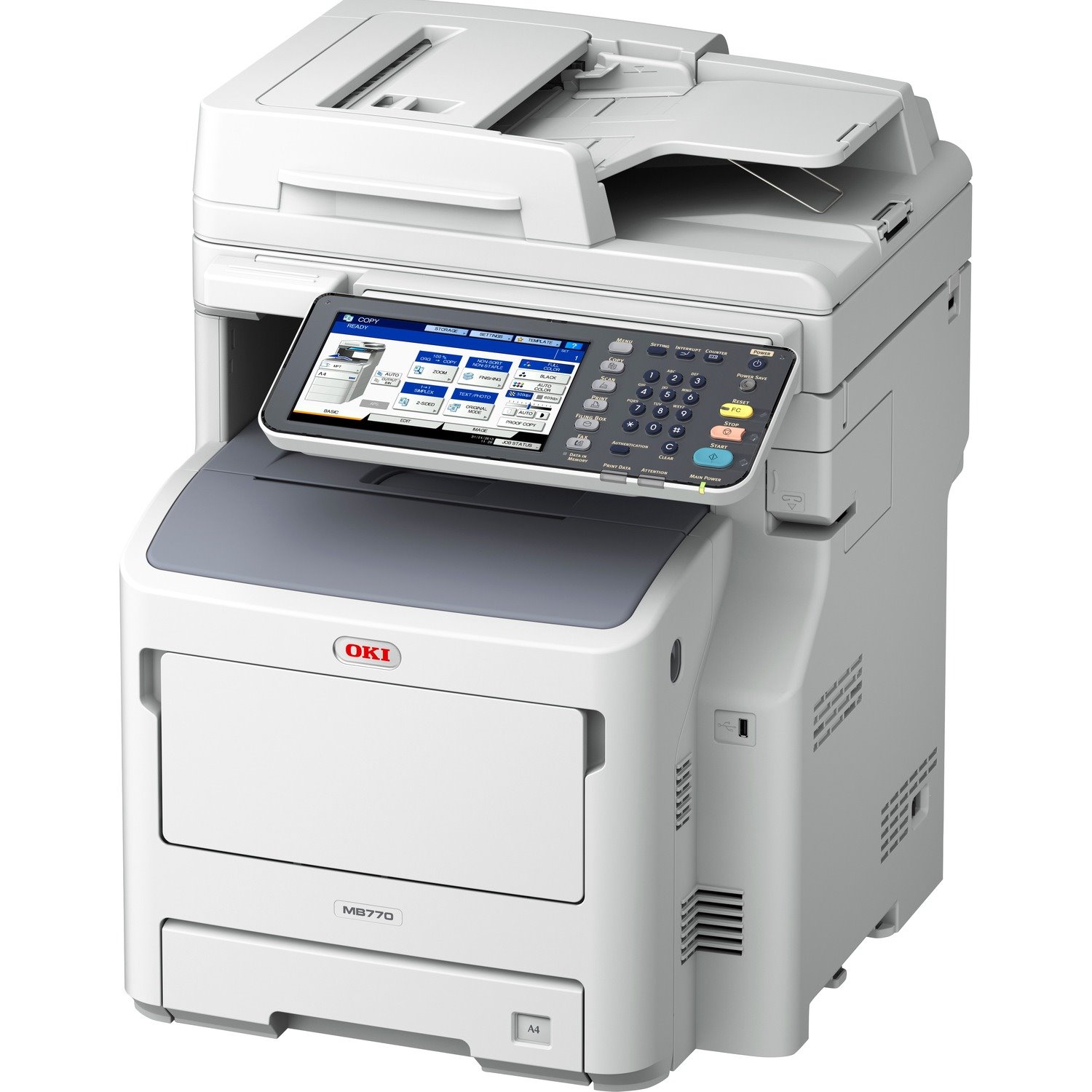 Oki MB770dfn LED Multifunction Printer - Monochrome