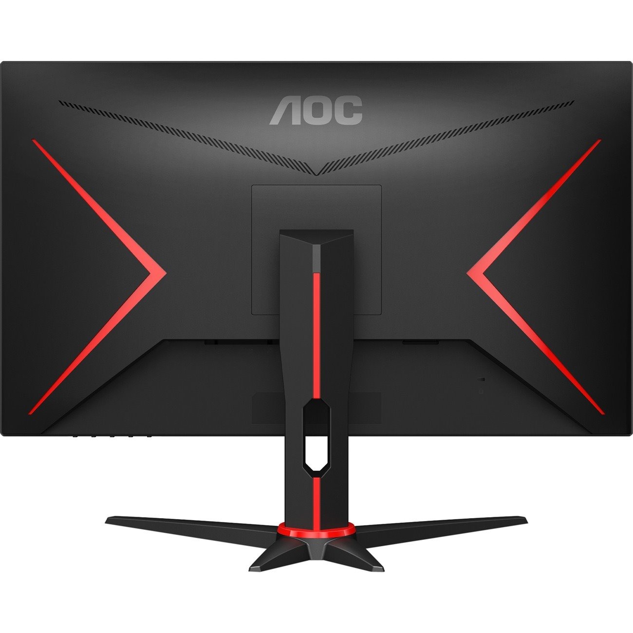 AOC 24G2SAE/BK 24" Class Full HD Gaming LCD Monitor - 16:9 - Black/Red