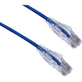 Axiom 12FT CAT6A BENDnFLEX Ultra-Thin Snagless Patch Cable 650mhz (Blue)