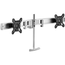 Atdec dual monitor rail accessory - Silver