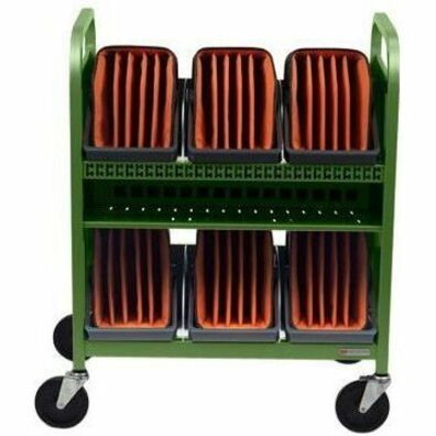 Bretford CUBE Transport Cart with Caddies - TVCT30CAD