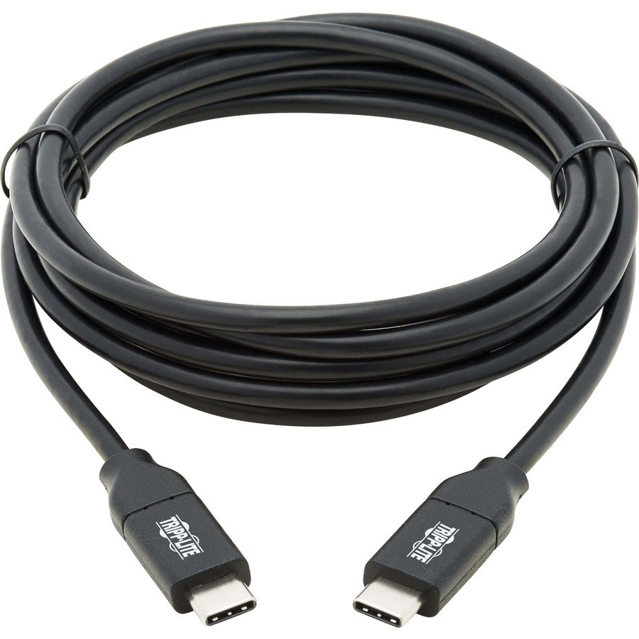 Tripp Lite by Eaton USB-C Cable (M/M), USB 2.0, 5A (100W) Rated, USB-IF Certified, 2M (6.6 ft)