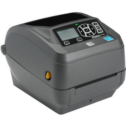 Zebra ZD500R Desktop Direct Thermal/Thermal Transfer Printer - Monochrome - RFID Label Print - Fast Ethernet - USB - Serial - Parallel - RFID