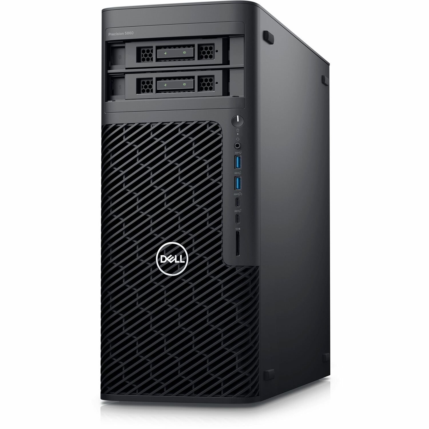 Dell Precision 5000 5860 Workstation - Intel Xeon w3-2425 - vPro Technology - 32 GB - 1 TB SSD - Mid-tower - Black